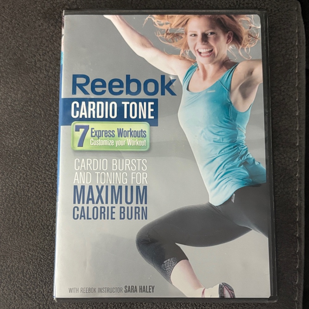 Reebok Cardio Tone 7 Express Workouts Customize Your Workout Sara Haley 📀
